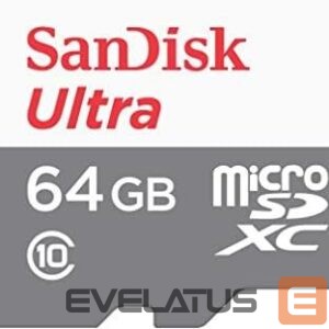 Other Computer Accessory SANDISK BY WESTERN DIGITAL  MEMORY MICRO SDXC 64GB UHS-I/SDSQUNR-064G-GN3MN SANDISK 
