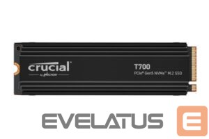 Kõvaketas SSD Crucial  SSD||T700|4TB|M.2|PCIE|NVMe|TLC|Write speed 11800 MBytes/sec|Read speed 12400 MBytes/sec|TBW 2400 TB|CT4000T700SSD5 