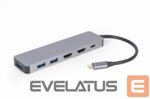 Modules and transceivers Gembird  I/O ADAPTER USB-C TO HDMI/USB3/3IN1 A-CM-COMBO3-03 