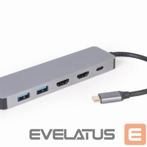 Modules and transceivers Gembird  I/O ADAPTER USB-C TO HDMI/USB3/3IN1 A-CM-COMBO3-03 