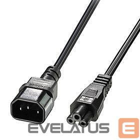Converter LINDY  CABLE POWER IEC C14 TO IEC C5/1M 30340 