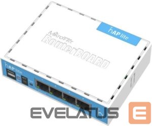 Rūteris Mikrotik  Access Point||IEEE 802.11 b/g|IEEE 802.11n|4x10Base-T / 100Base-TX|RB941-2ND 