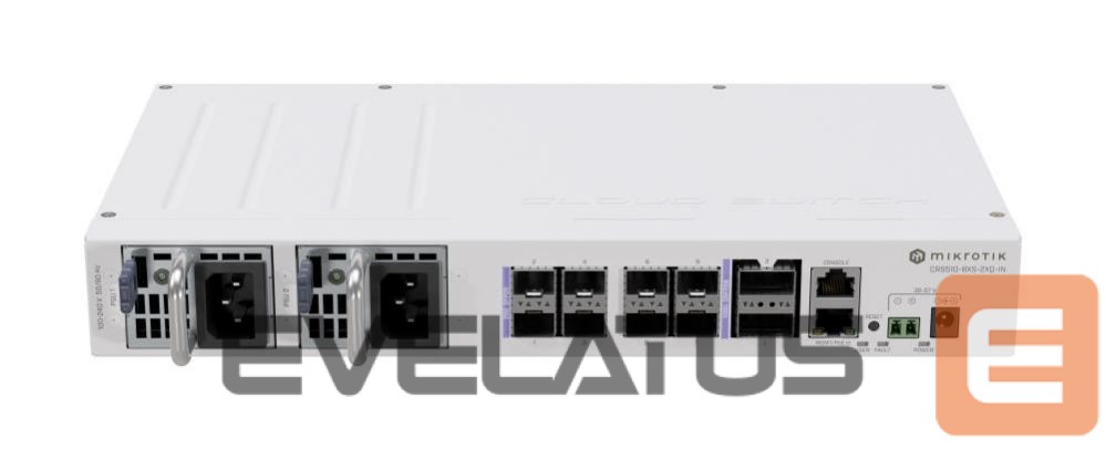 Võrgulülitid Mikrotik Switch||10xSFP28|1xConsole|CRS510-8XS-2XQ-IN