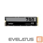 Kõvaketas SSD Lexar  SSD||NM790|1TB|M.2|PCIe Gen4|NVMe|Write speed 6500 MBytes/sec|Read speed 7400 MBytes/sec|2.45mm|TBW 1000 TB|MTBF 1500000 hours|LNM790X001T-RNNNG 