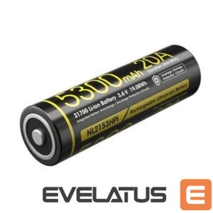 Server – muud tarvikud NITECORE  BATTERY RECH. LI-ION 3.6V/NL2153HPI(5300MAH) 