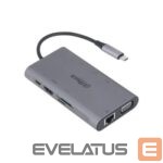 Adapteris DAHUA  I/O DOCKING STATION USB-C/9PORT TC39 