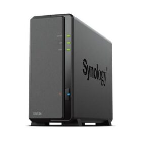Servers Synology  NAS STORAGE TOWER 1BAY/NO HDD DS124 