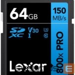 Muu arvutitarvik Lexar  MEMORY SDXC 64GB UHS-I/LSD0800P064G-BNNNG 