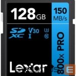 Kitas kompiuterio priedas Lexar  MEMORY SDXC 128GB UHS-I/LSD0800P128G-BNNNG 