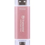 Kietasis diskas SDD Transcend  External SSD||ESD310|512GB|USB-C|USB|3D NAND|Write speed 900 MBytes/sec|Read speed 1050 MBytes/sec|TS512GESD310P 