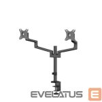 Televizoriai ir jų priedai NEOMOUNTS  MONITOR ACC DESK MOUNT 17-27''/DUAL DS60-425BL2 