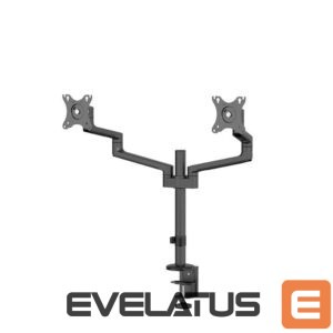 TV aksesuāri NEOMOUNTS  MONITOR ACC DESK MOUNT 17-27''/DUAL DS60-425BL2 