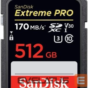 Other Computer Accessory SANDISK BY WESTERN DIGITAL  MEMORY SDXC 512GB UHS-1/SDSDXXD-512G-GN4IN SANDISK 