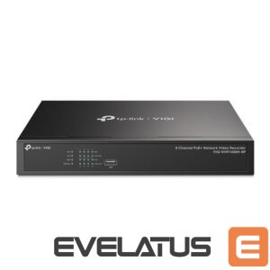 valvetarvikud TP-Link  NET VIDEO RECORDER 8CH POE+/VIGI NVR1008H-8P 