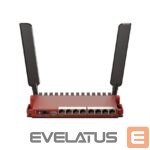Rūteris Mikrotik  Wireless Router||Wireless Router|Wi-Fi 6|IEEE 802.11ax|USB 3.0|8x10/100/1000M|1xSPF|Number of antennas 2|L009UIGS-2HAXD-IN 