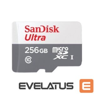Muu arvutitarvik SANDISK BY WESTERN DIGITAL  MEMORY MICRO SDXC 256GB UHS-I/SDSQUNR-256G-GN3MN SANDISK 