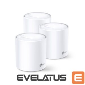 Rūteris TP-Link  Wireless Router||Wireless Router|2-pack|1800 Mbps|Mesh|IEEE 802.11a|IEEE 802.11n|IEEE 802.11ac|IEEE 802.11ax|DECOX20(3-PACK) 