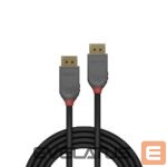 Monitoriaus priedas LINDY  CABLE DISPLAY PORT 10M/ANTHRA 36486 