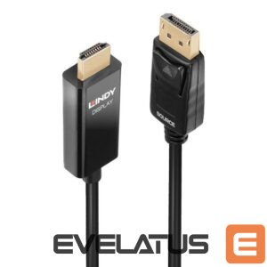 Аксессуар для мониторов LINDY  CABLE DISPLAY PORT TO HDMI 3M/40927 