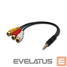 Modules and transceivers LINDY  ADAPTER 3.5MM TO 3XPHONO F/35539 