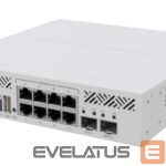 Коммутатор Mikrotik  Switch||CRS310-8G+2S+IN|1|2|CRS310-8G+2S+IN 
