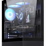 Datoru korpusi GOLDEN TIGER  Case||Raider DK-6|MidiTower|Case product features Transparent panel|Not included|ATX|Colour Black|RAIDERDK6 