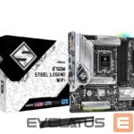 Intel protsessori emaplaat Asrock  Mainboard||Intel B760 Express|LGA1700|Micro-ATX|Memory DDR5|Memory slots 4|1xPCI-Express 4.0 1x|1xPCI-Express 5.0 16x|4xM.2|1xHDMI|1xDisplayPort|2xUSB 2.0|5xUSB 3.2|1xUSB-C|1xPS/2|1xRJ45|3xAudio port|B760MSTEELLEGENDWIFI 
