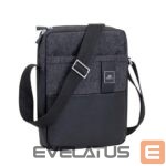 Book case RIVACASE  TABLET CASE CROSSBODY 11"/8811 BLACK MELANGE 