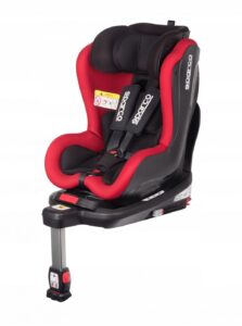 Autokrēsliņi bērniem Sparco  SK500i black-red (SK500IRD) Max 18 Kg 