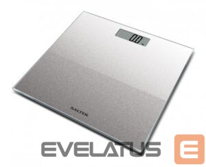 Ķermeņa svari Salter  9037 SVGL3R  Glass Electronic Digital Bathroom Scale - Silver Glitter 