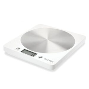 Virtuvinės svarstyklės Salter  1036 WHSSDR Disc Electronic Digital Kitchen Scales - White 