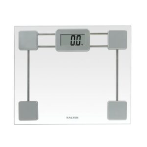 Ķermeņa svari Salter  9081 SV3R Toughened Glass Compact Electronic Bathroom Scale 