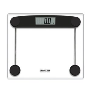 Scales Salter  9208 BK3R Compact Glass Electronic Bathroom Scale 