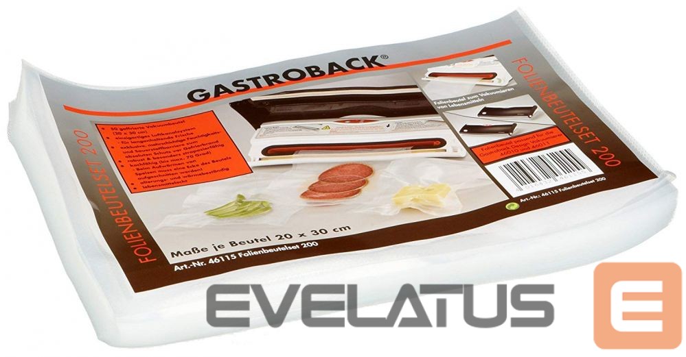 Another product Gastroback 46115 Vaccum Sealer Bags 20x30cm