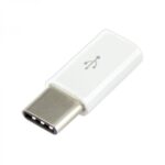 Zibatmiņa Sbox  Micro USB 2.0 F. -> TYPE C M. white AD.USB-C W 