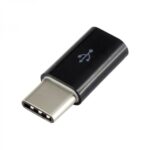 Flash drive Sbox Universal Micro USB 2.0 F. -> TYPE C M. black AD.USB-C B 