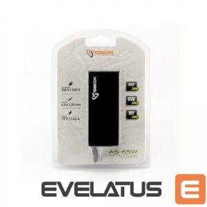 Adapteris Sbox  Adapter for Asus Notebooks AS-65W 