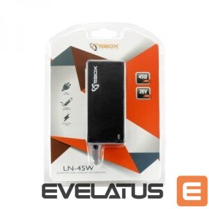 Adapteris Sbox  Adapter for Lenovo notebooks LN-45W 