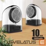 Arvutikõlarid Devia  Crystal series TWS speaker with silicon case (2pcs) black 