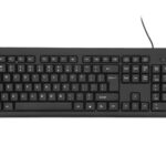 Arvuti klaviatuur Tellur  Basic Wired Keyboard US, USB Black