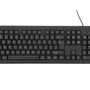 Datora tastatūra Tellur  Basic Wired Keyboard US, USB Black