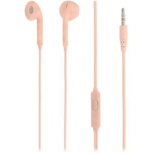 Wired headphones Tellur  In-Ear Headset Fly, Noise reduction Memory Foam Ear Plugs pink 