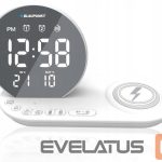 Sienas pulksteņi un pulksteņi interjeram Blaupunkt  CR85WH Charge 