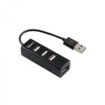 USB atmintinė Sbox  H-204 USB 4 Ports HUB black 