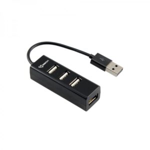 Zibatmiņa Sbox  H-204 USB 4 Ports HUB black 