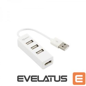 Zibatmiņa Sbox  H-204W USB 4 Ports HUB white 
