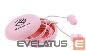 Vadu austiņas Tellur  In-Ear Headset Macaron pink 