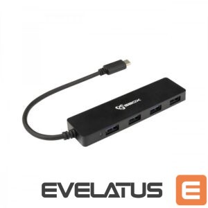 Zibatmiņa Sbox  H-404C TYPE-C USB-3.0 4 