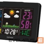 Sieniniai ir vidiniai laikrodžiai Denver  WS-540 Black