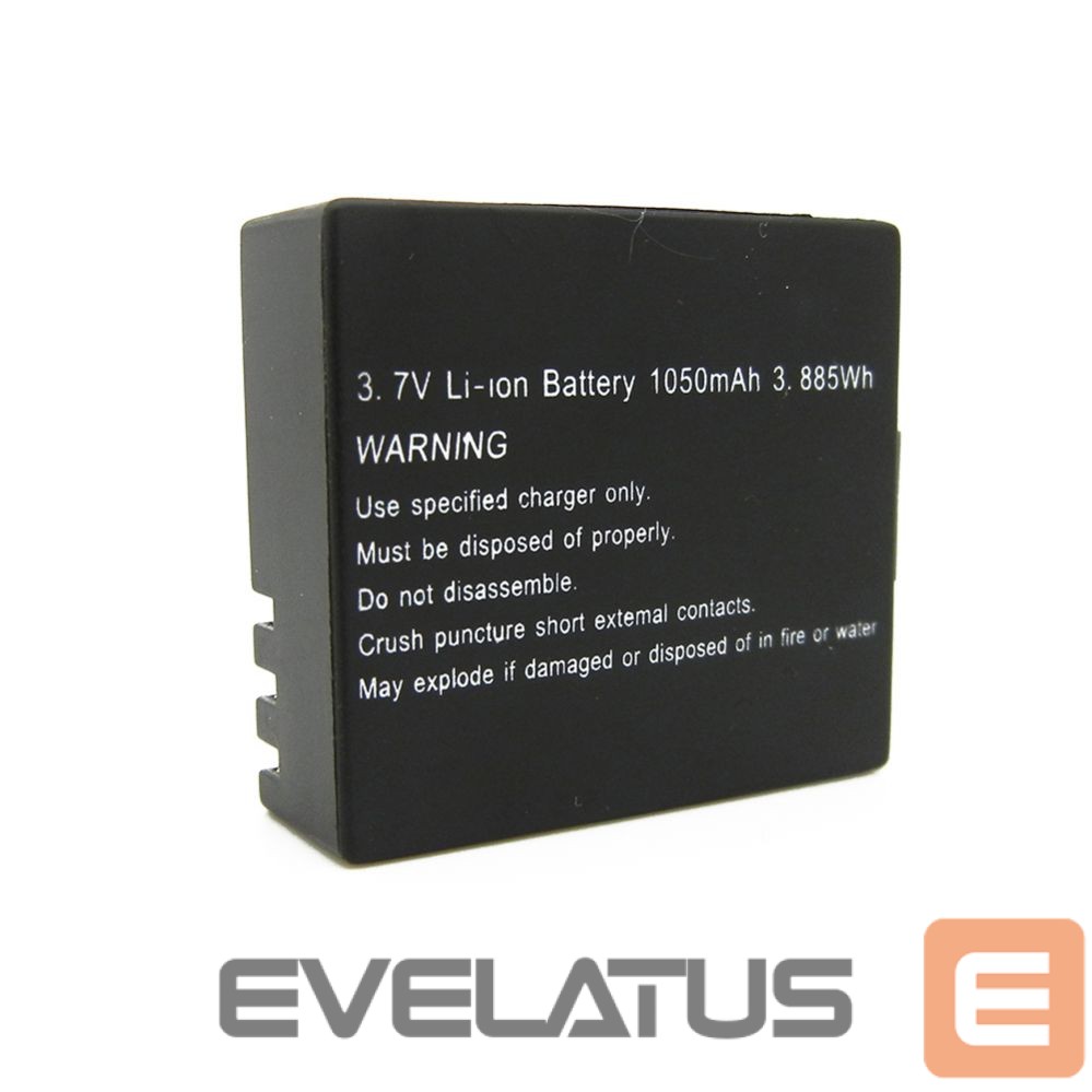 Digital camera GoXtreme 1050mAh battery for Vision 4K 01470